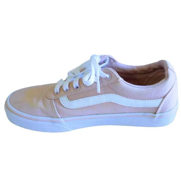 Vans Old Skool Pale Pink Women's Shoes - Picture 5 of 12
